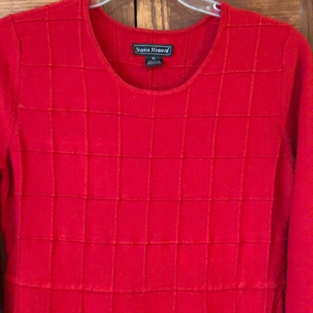 Red Sweater Dress